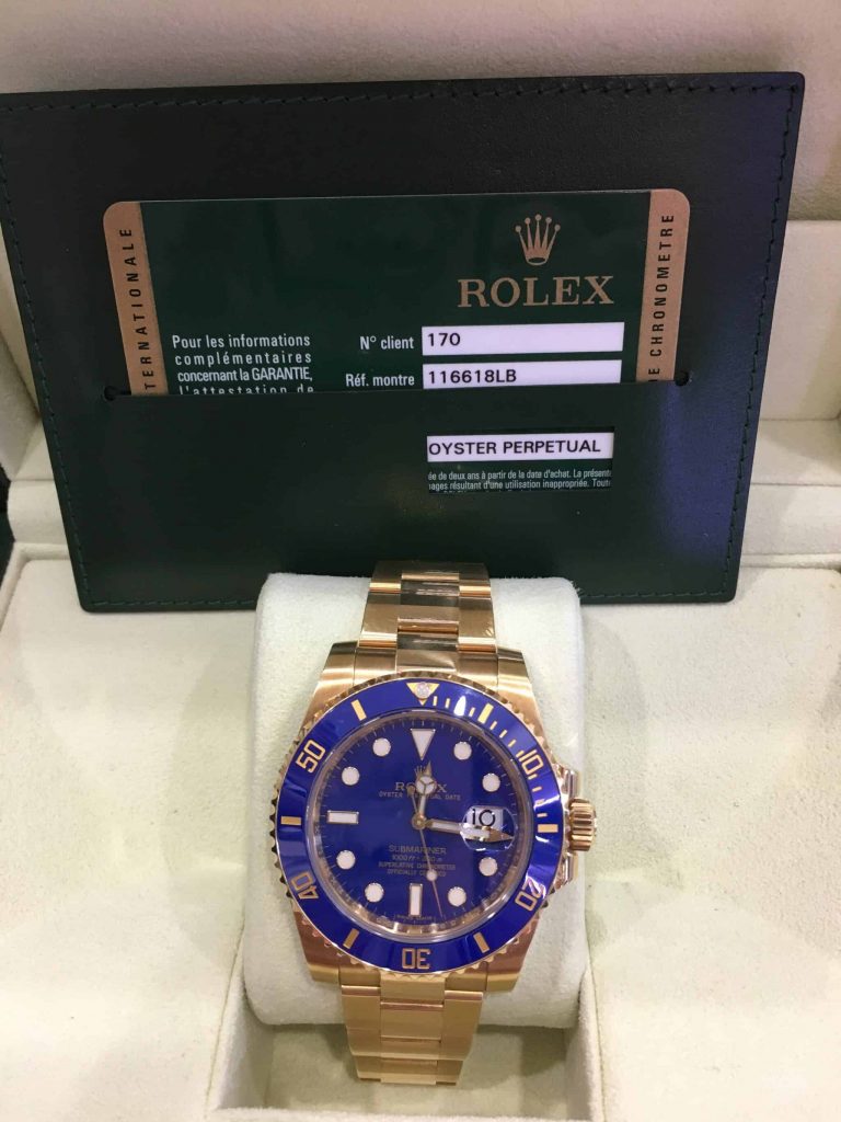 GOLD Rolex Submariner Replica Watches (10)